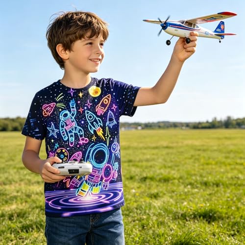 Image of Hgvoetty Boys Girls Graphic T-Shirts Kid 3D Casual Tops Tees for 6-16 Years | Youth Novelty Shirts, Bright Eye-Catching Design, Lightweight and Soft Material, Suit for Daily Sport, Party and School Wear