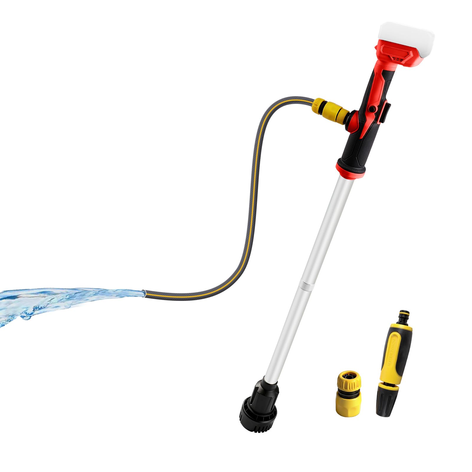 Cordless Stick Water Transfer Pump Compatible with Milwaukee 18V Battery, 950 GPH Portable Submersible Pump for Pool/Garden/Pond/Boat/Rain Barrels Draining (Tool Only) (for Milwaukee)
