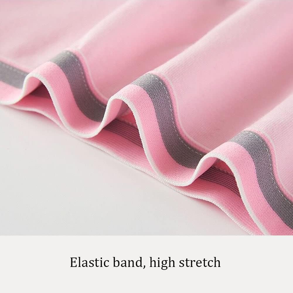 Girls Sports Bra Unpadded Crop Top Cotton Pack of 4, Grey, Black, White and Pink - Image 5