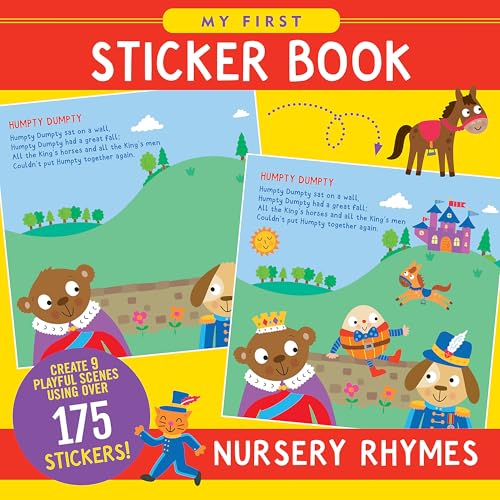 My First Sticker Book - Nursery Rhymes (My First Color-By-Sticker)