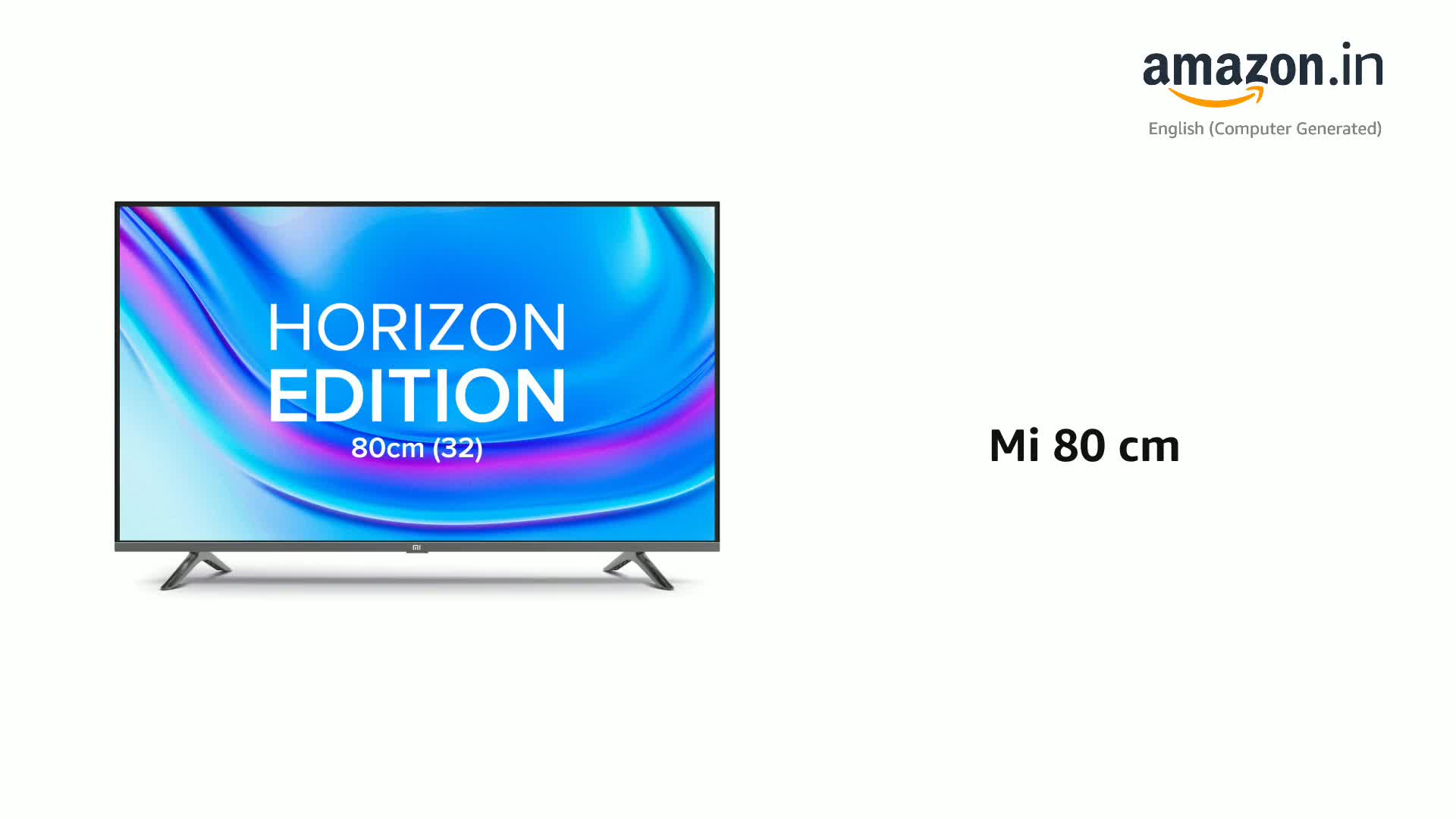 MI 80 cm (32 inches) Horizon Edition HD Ready Android Smart LED TV
