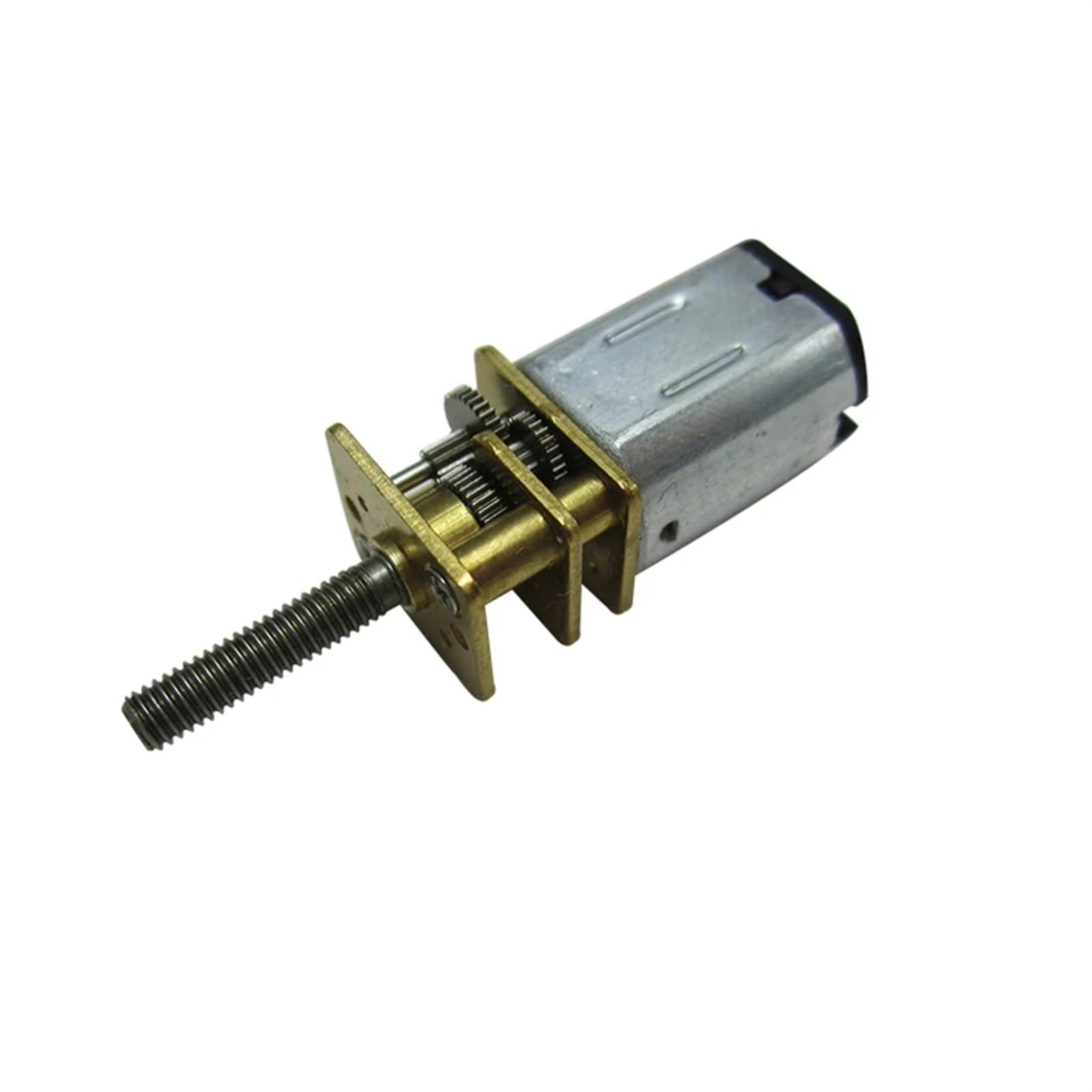 Mini moteur GA12-N2 6V anti-glissement avec axe filete M3 pour petit robot mobile