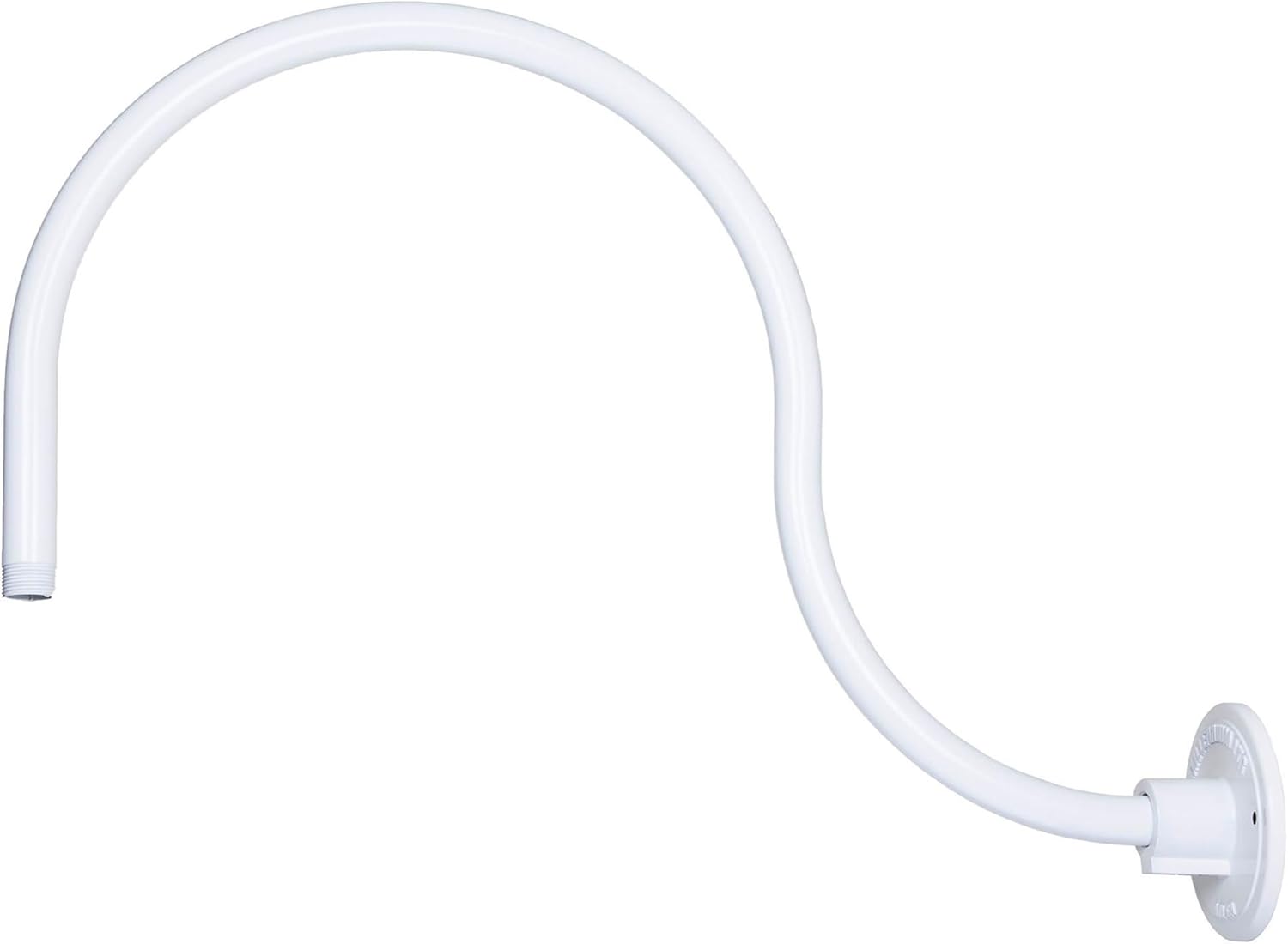 Millennium RGN24-WH Transitional Goose Neck from R Series Collection in White Finish
