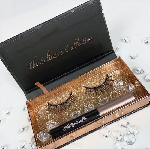 Magnetic Eyelashes/ Magnetic Eyeliner/ The Solitaire Collection (Sapphire)