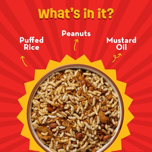 Image of GO DESi Kolkata Jhalmuri Bhel, No Palm oil 100 grams pack of 2
