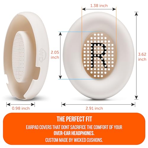 Image of WC SweatZ QC Ultra - Patented Protective Earpad Covers Compatible with Bose QuietComfort Ultra Gen 1 & Gen 2 by Wicked Cushions | Sweatproof & Washable | White Smoke