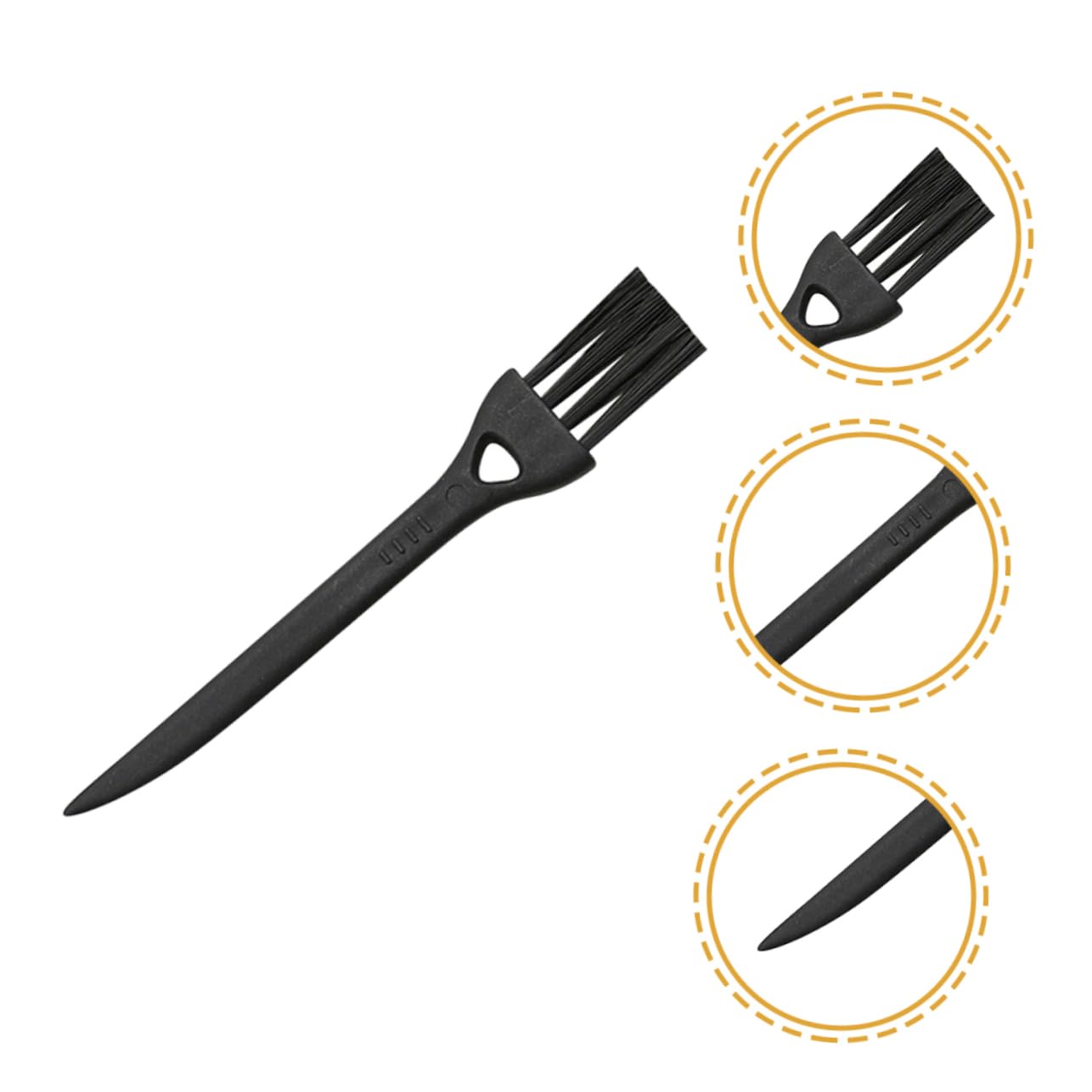 KOMBIUDA 30Pcs Keyboard Cleaning Brush Portable Detailing Tool for Hard to Reach Gaps Durable Material Compact Design for Computers Appliances and More