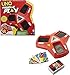 Mattel Games - UNO Triple Play Gioco di Carte con Porta-Carte, Luci Led e Suoni, Giocattolo per Bambini, Ragazzi e Adulti 7+Anni, HCC21