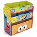 Delta Children Kids Easel, Play Station, Toy Organizer with 6 Bins - Disney Minnie Mouse, Sesame Street