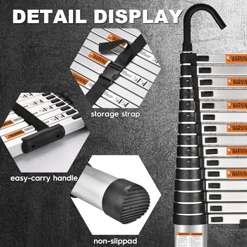 Telescoping Ladder 15.5 Ft