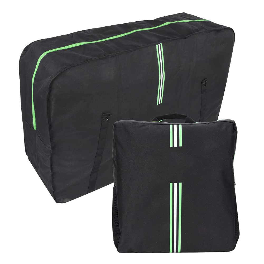 Borsa da Carico per Bici Impermeabile Ad Alta capacità da 310 Litri Borsa da Carico per Bicicletta Impermeabile per attività All'aperto Tessuto Oxford 600D 75x120x34,5 Cm