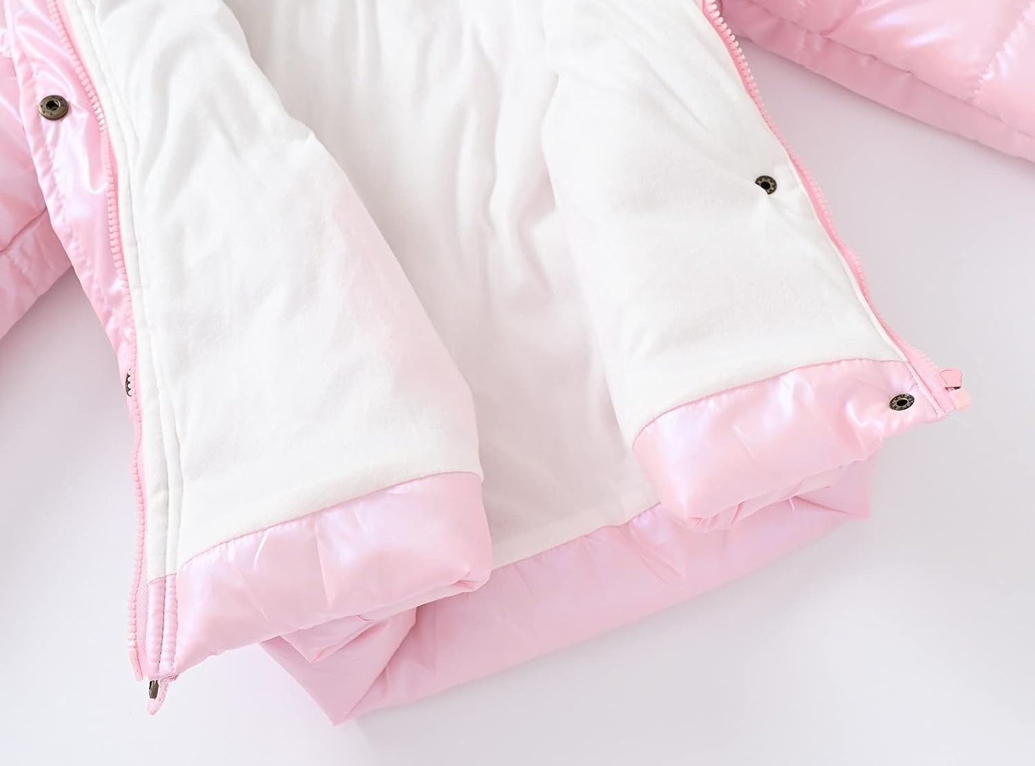 Baby Kids Girls Winter Thick Warm Hooded Windproof Coat Outwear Jacket Clothes Kids Windbreakers (Pink, 4-5 Years)