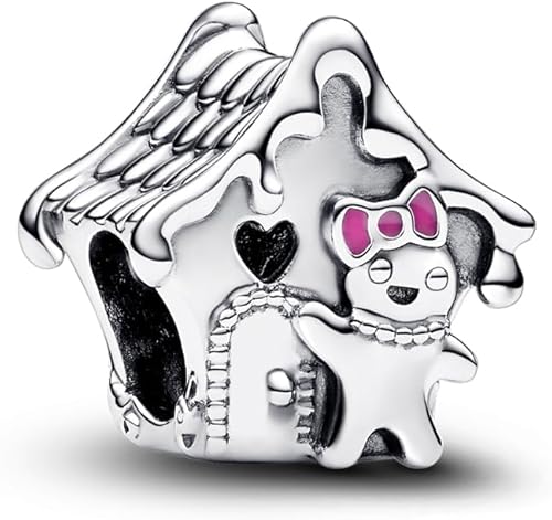 HuooNew Abalorios colgantes de plata de ley 925, para mujeres y niñas