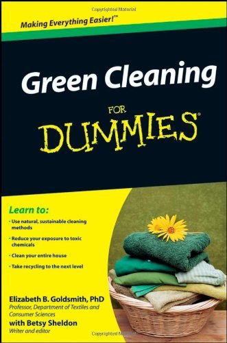 Green Cleaning For Dummies by Elizabeth B. Goldsmith (31-Oct-2008) Paperback