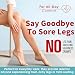 Bluemaple Thigh High Compression Socks for Women and Men Circulation(3 Pairs) Over the Knee-Best Support for Running,Travel