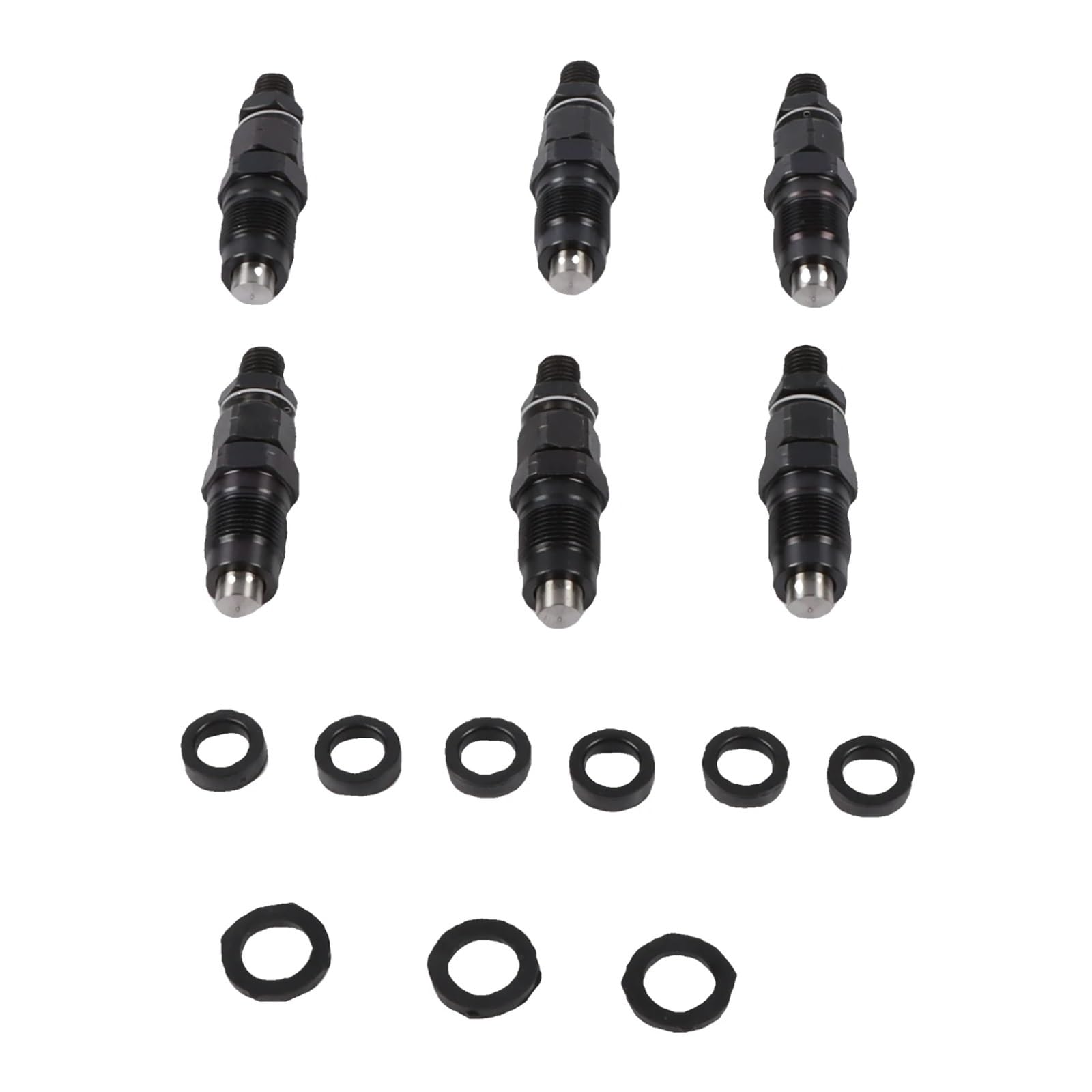 Joint D'injecteur De Carburant Injecteurs de carburant pour Toyota Landcruiser 1HZ 093500-3400 23600-64050, 6 pièces remplacer