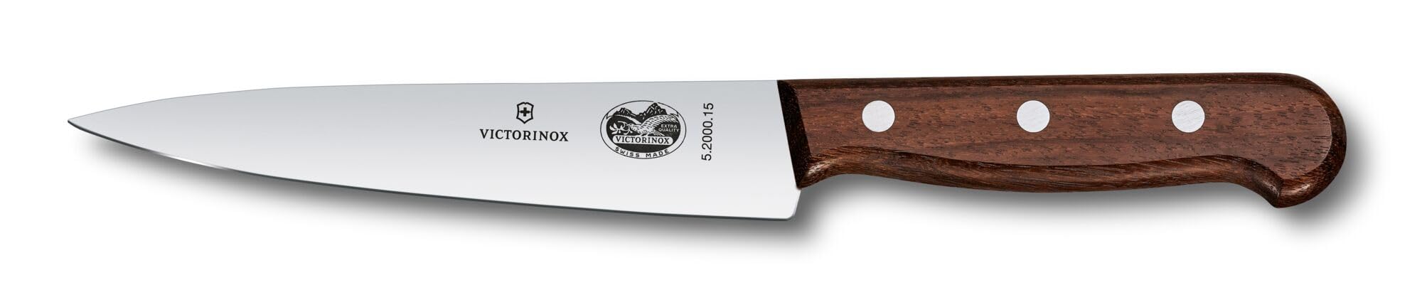 Victorinox Wood 6" Chef Knife Straight Edge and Modified Maple Handle
