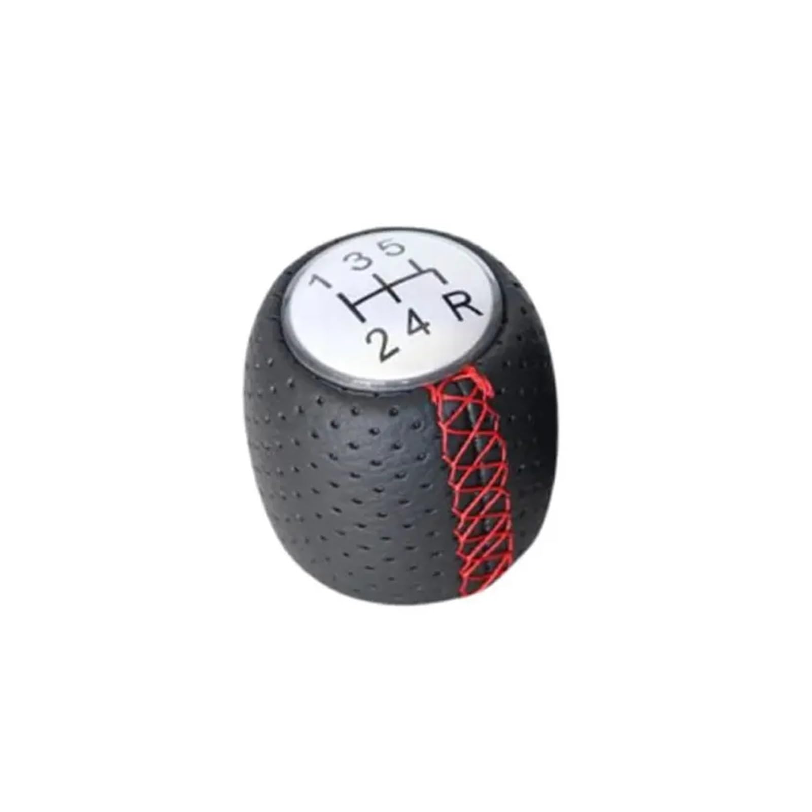 Jeocoai 5R-Red Car Gear Knob 5 6 For Speed Car Shift Knob Gear For Alfa For Romeo 159 Brera For Spider 2005-2011(5R-Red)