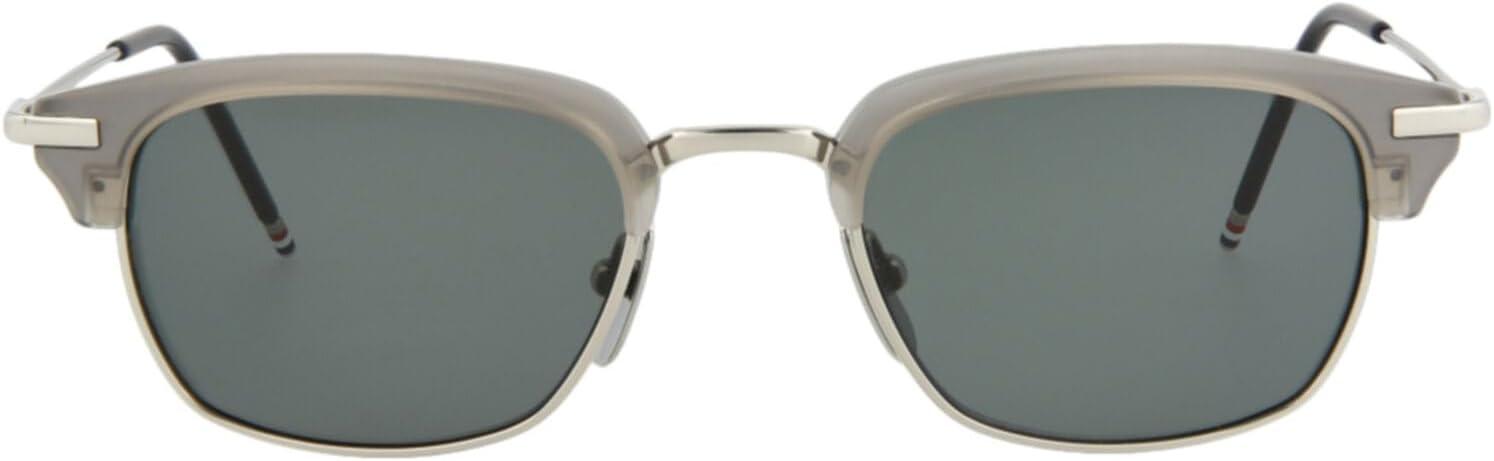 TB 707 B-T-GRY-SLV Satin Crystal GreyShiny Silver w/ Dark Sunglasses