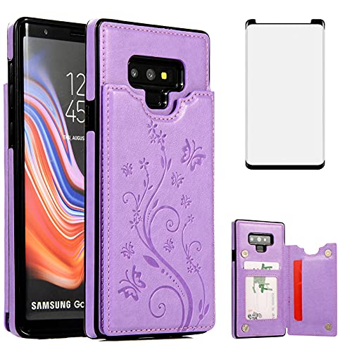 Coque Galaxy Note 9 Asuwish violette idéale pour sécuriser votre quotidien
