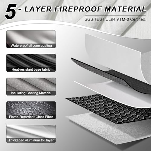 Fireproof & Waterproof Document Bag with Lock - $43.99 - Image 3