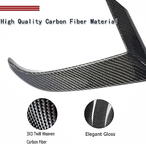 Diffuseur de lèvre becquets avant aérodynamique pour Tesla Model S 4 Door