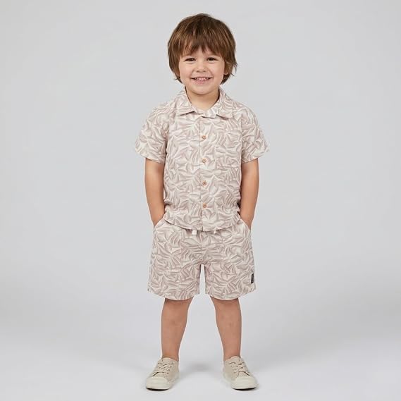 Ben Sherman Clothesボーイズ2ピーステックポロショーツセット ポロシャツ&ショーツ付き – 赤ちゃん、幼児&大きな男の子のための服12M-14
