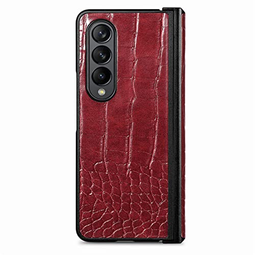 Coque pour Samsung Galaxy Z Fold4 rouge protection rigide pliable
