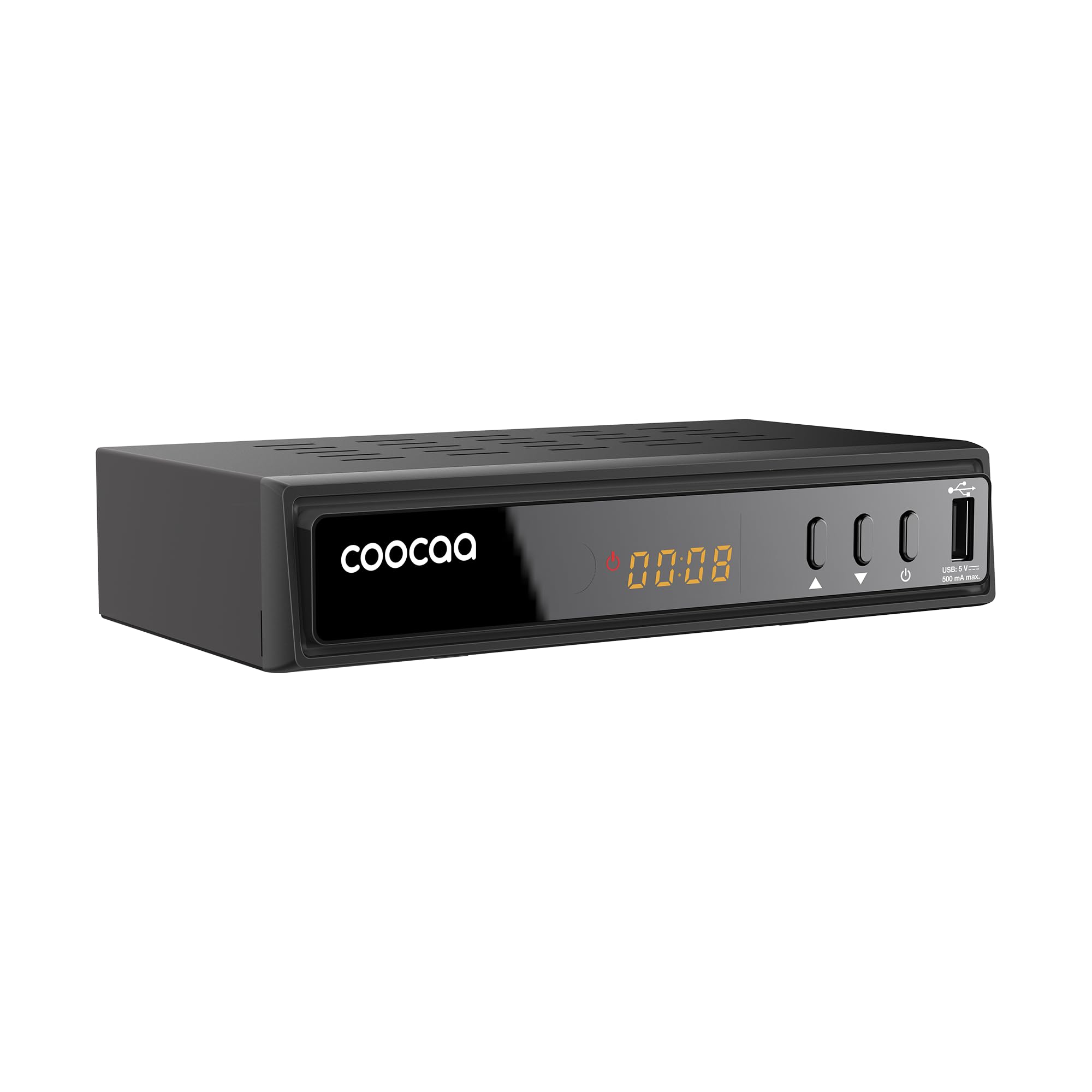 coocaa HDC2530 Récepteur de câble numérique HD pour télévision Full HD, avec câble HDMI | avec écran | péritel | AUX