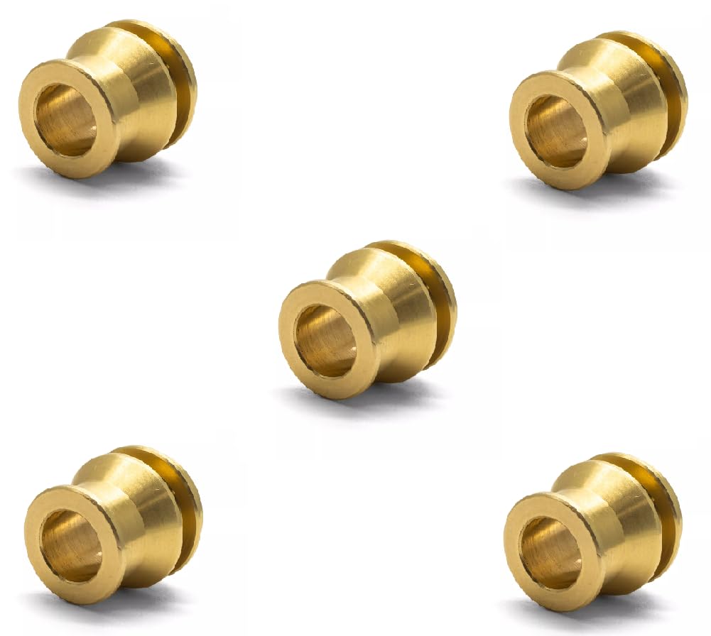 22.5 Team Controls Brass Tc Compression Radiator Valves Inset Reducer 15Mm To 8Mm - Pack Of 5