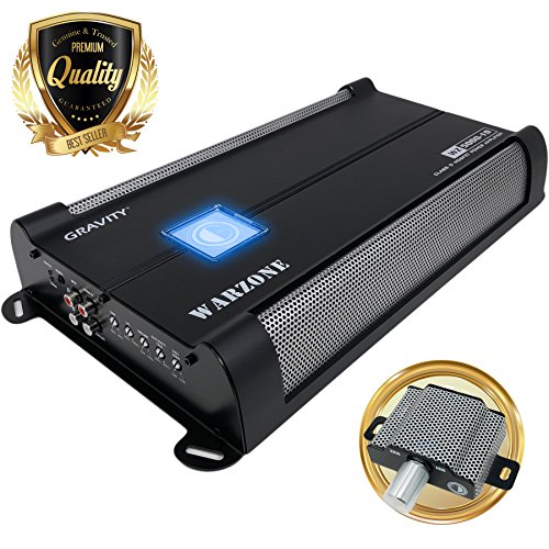 Car Amplifiers - Gravity Audio WZ5000.1D Warzone 5000W Class D Amp 1/2/4 Ohm