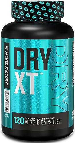 Dry-XT Water Reduction Diuretic Pills - Natural Supplement for Reducing Water Retention & Bloating Relief w/Dandelion Root Extract, Potassium, 7 More Powerful Ingredients - 120 Veggie Capsules
