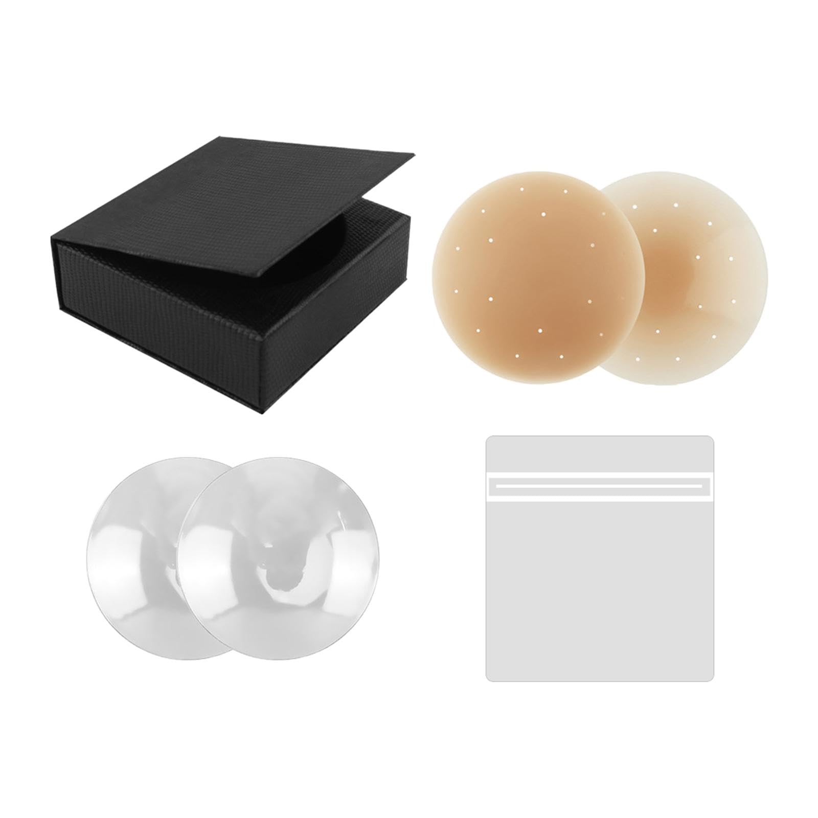 nivaa Nipple Cover Breast Pasties Comfortable Self Adhesive Breast Covers Pads 7.5cm Dark Color-picture-41