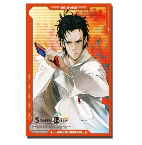 Bushiroad Card Sleeves HG Vol 167 Okabe Rintaro sleeves manga