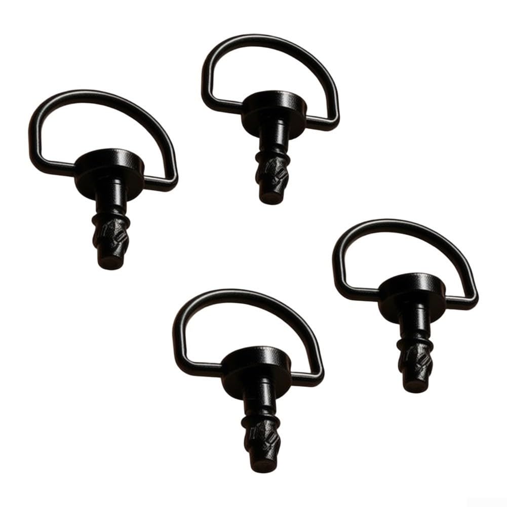 4 Clips D-Ring para acero Inoxidable 14.9mm 4 Clips D-Ring para