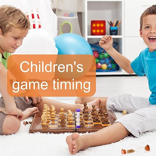 WSSROGY 8 Pack Colorful Hourglass Sand Timer Set for Kids, 20Sec 30Sec 1Min 2Min 3Min 4Min 5Min 10Min for Kids Toothbrush Games Classroom Home