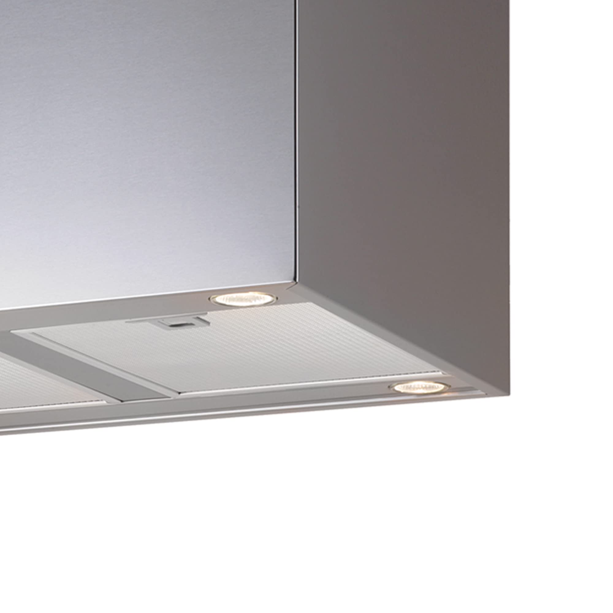 CATA Isla Vega Campana Extractora de Isla de 60 cm, 850 m³/h, 3 Velocidades 2+1 Turbo, Control Electrónico, Temporizador, Iluminación LED, Clase A, Acero Inoxidable
