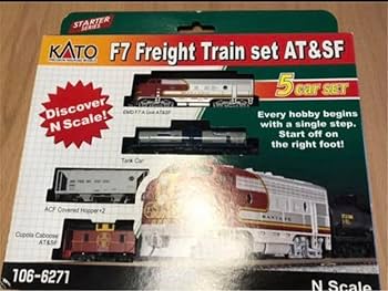 Ｎゲージ。ワイグラさん専用 Amazon.co.jp: カトー 106-6271 F7FreightTrainSet 海外版 N