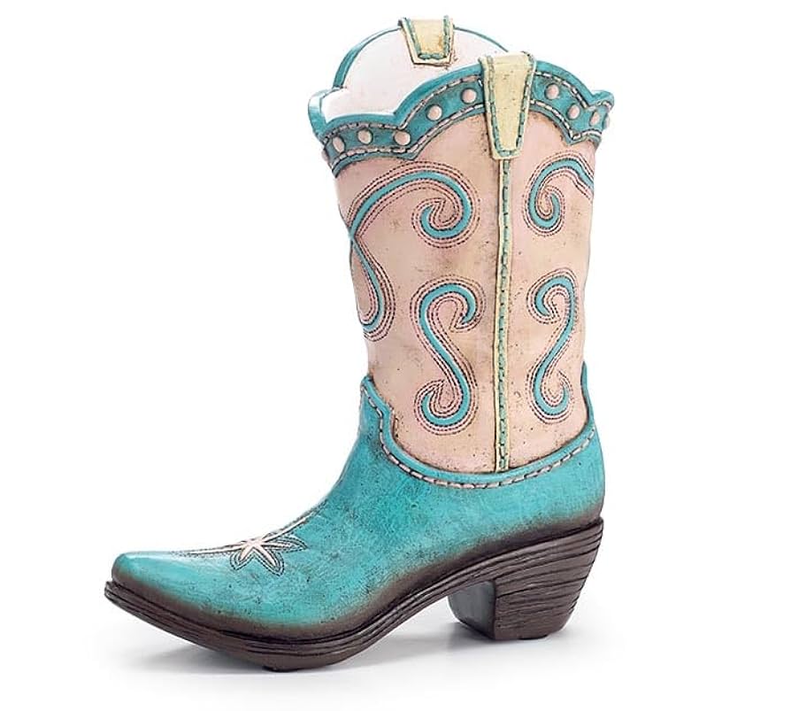 BURTON - paris.h Amazon.com: burton + BURTON Resin Cowgirl Boot Vase, 9.25