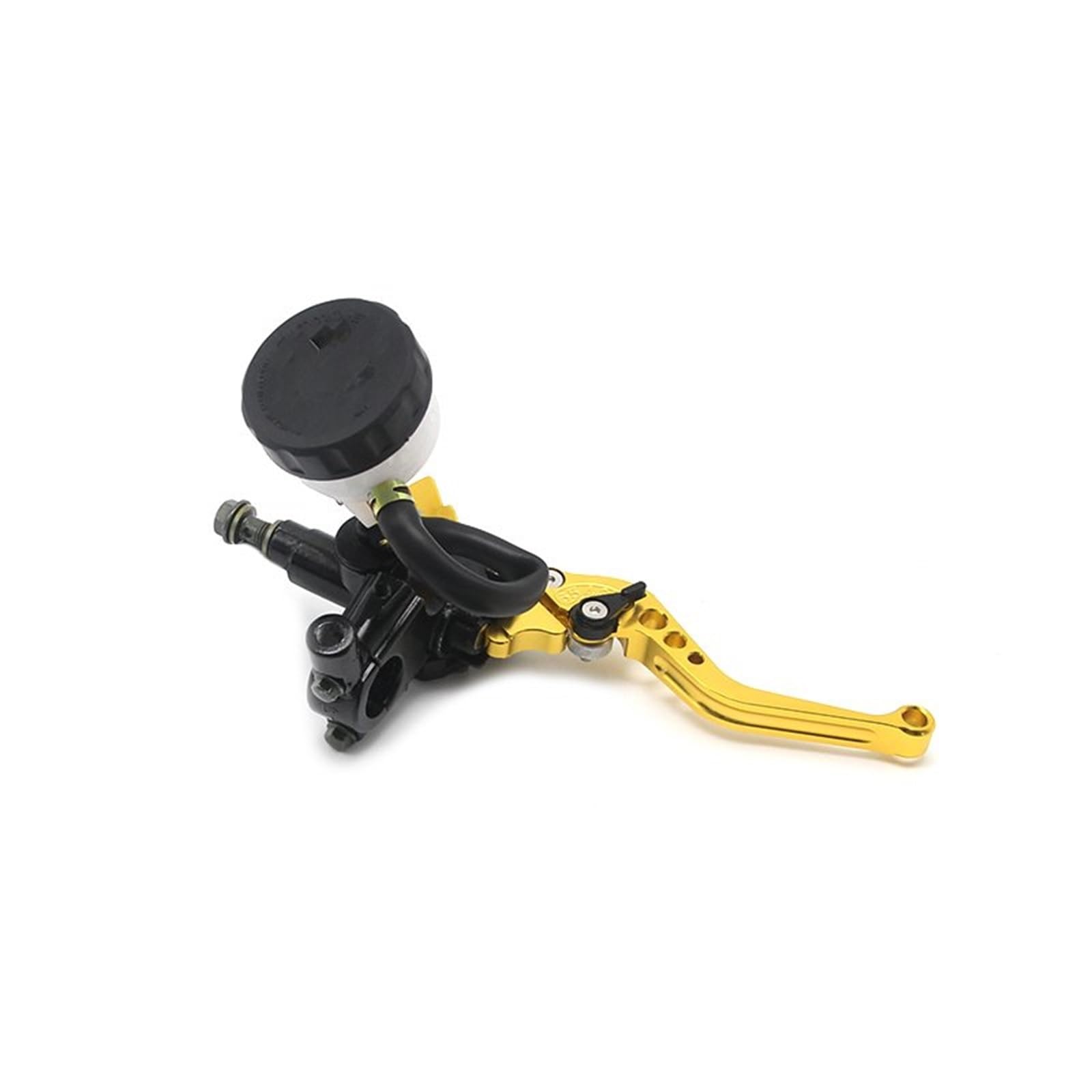 TINGYUS Motorbike Brake Lever 7/8" 22mm Motorcycle Brake Universal CNC Clutch Levers Master Cylinder Reservoir Set(G Right)
