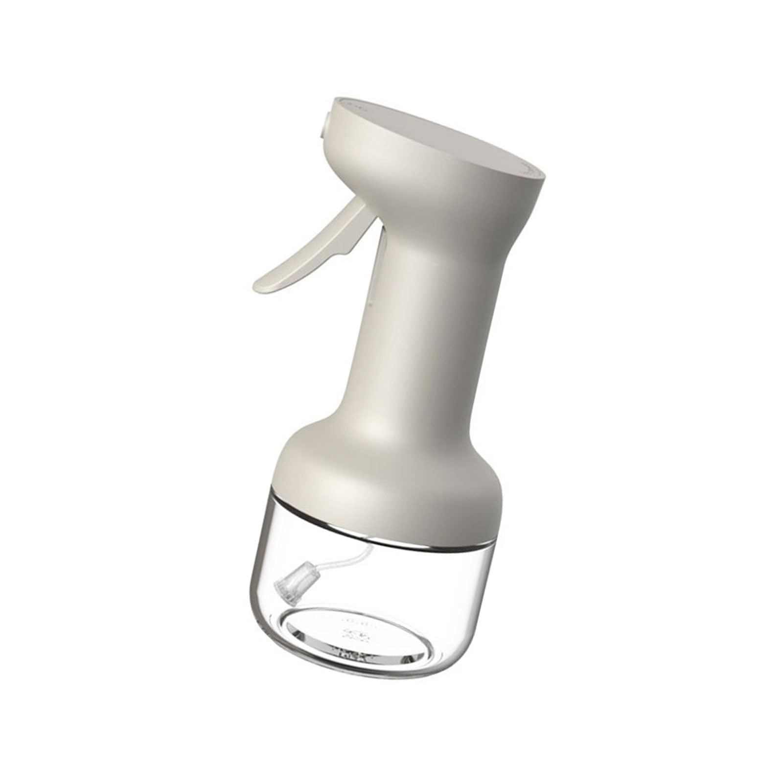 Carotoe 280Ml White 1 Leak-Proof Glass Oil Sprayer Bottle With Drip-Free Nozzle & Ergonomic Grip For Cooking And Baking Nondrip Oil Dispenser