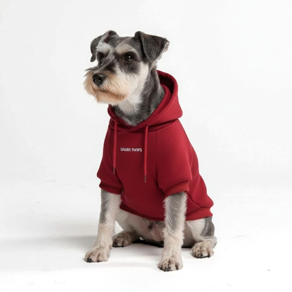 Spark Paws Dog Hoodie - Buttery-Soft Sweater Sweatshirt, Clothes for Puppy