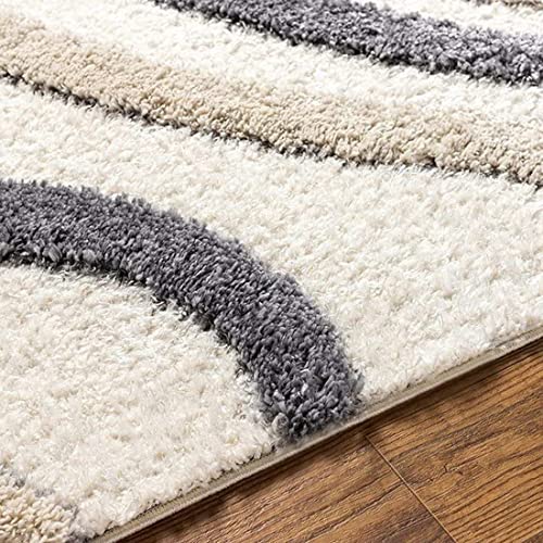 Image of Carpet Mahal Presence Gorgeous Design of Super Soft Shaggy Carpet for Living Room, Bedroom, Hall and Anywhere in Home. [12x18 feet]