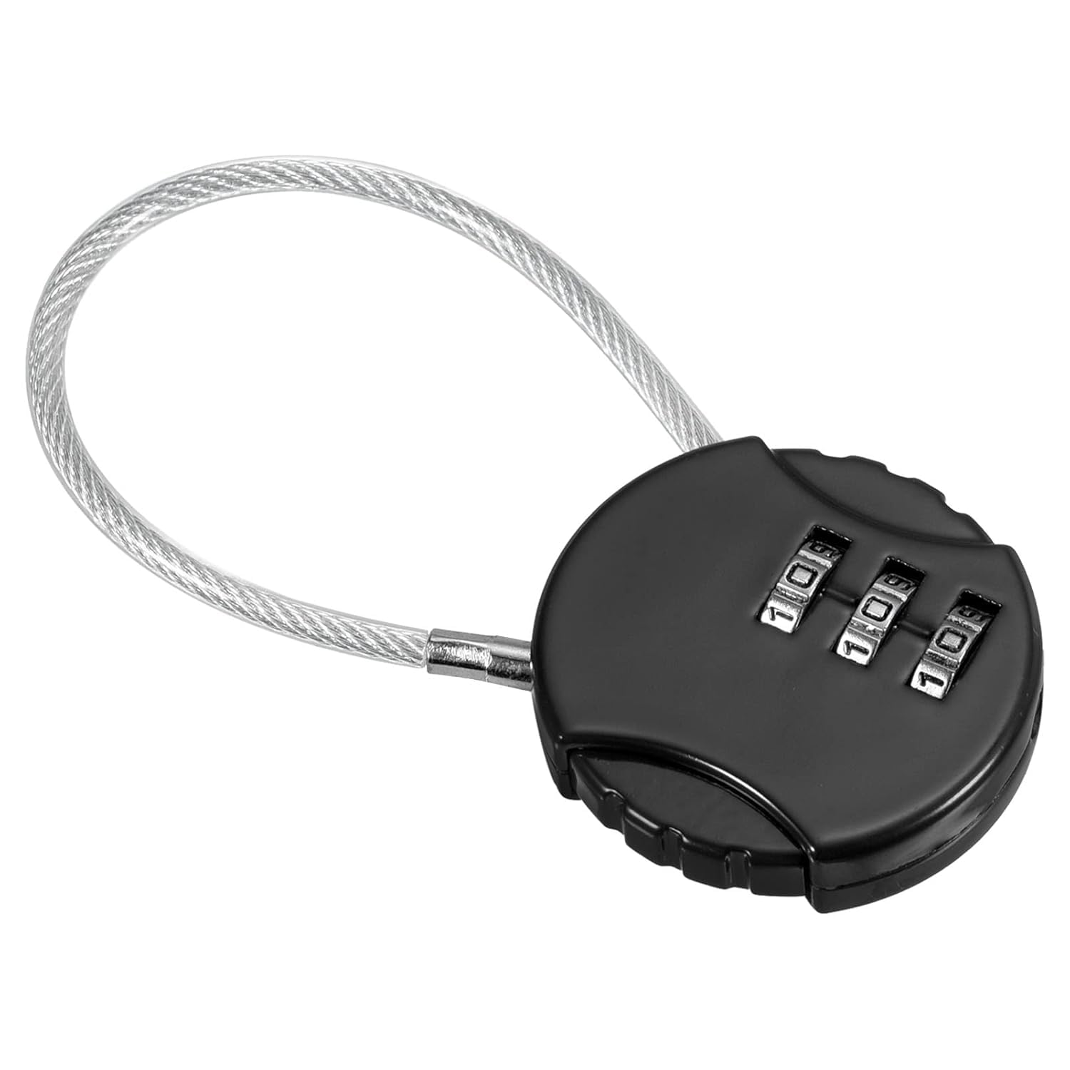 ENNCOZY 3-Dial Combination Lock, Zinc Alloy Password Security Coded Code Padlock with Compact Mini Size for Travel Carry, Easy to Operate, Short Time to Unlock. Great for Lockers,-image-16