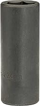 Draper Expert HI-TORQ 1/2" 24mm Deep Impact Socket | 6 Point Hex Socket | Chrome Vanadium Steel Wrench Accessory | 12746