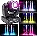 U`King Moving Head Light 50W LED Spot DJ Lights Stage Lighting 8 Color 8 GOBO, DMX and Sound Activtaed Control Spotlight for Disco Parties Birthday Indoor Dance Concert Show