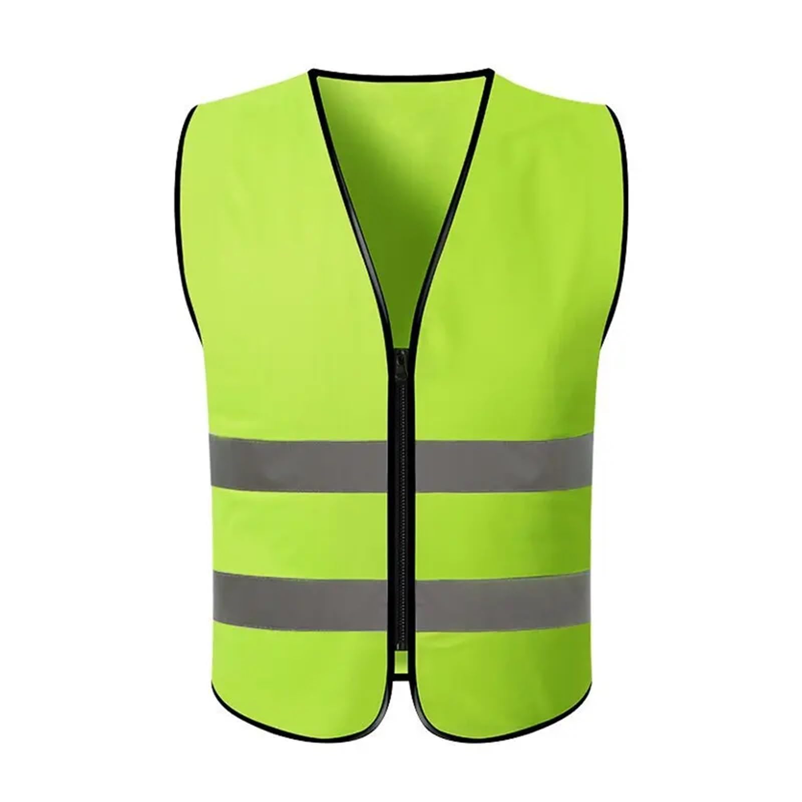 ByNGSDCC Car Fluorescent Mesh Reflective Safety Vest High Visibility for Cycling(Green02)