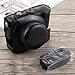 Produktbild Consumer YHM Ganzkörperkamera PU-Ledertasche mit Trageriemen für Panasonic LUMIX LX100 (Schwarz) (Color : Black)