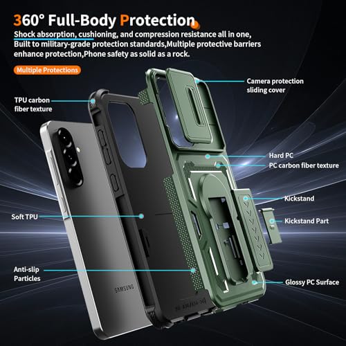 Protection cellulaire Galaxy A36 antichoc avec protection écran robuste robuste - 5