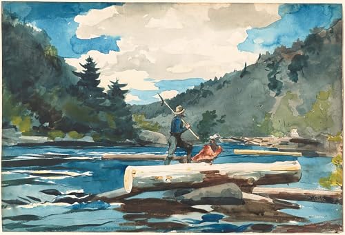 Poster Winslow Homer modernisé | Art mural de salon style décoration urbaine chic